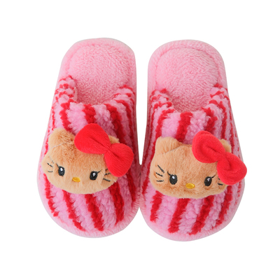 儿童棉拖鞋冬季保暖女孩毛拖鞋