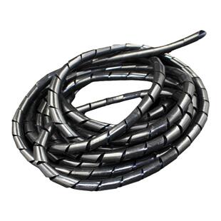 绕线管电线缠绕管包线管护线管8/10/12/14/16mmPE螺旋缠绕带 黑白