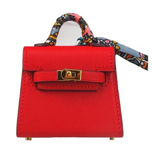 新款H家凯莉挂件mini凯莉女包挂饰可爱硬币包小马挂件真皮吊饰女