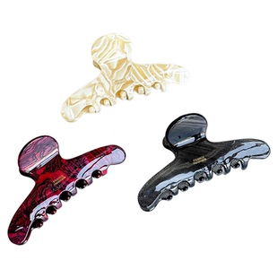 新款韩国醋酸复古高级感抓夹质感鲨鱼夹气质后脑勺高颜值发夹头饰