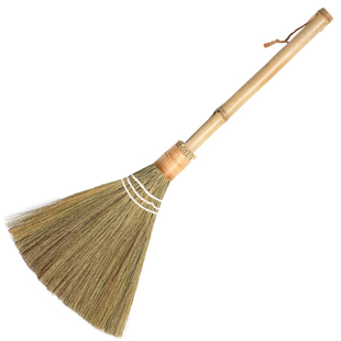 进口扫地扫帚木地板软毛笤帚家用地面窗台头发清洁工具芒草扫把