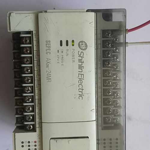 议价士林PLC AXON-24MR，拆机无修功能好，通电见图，细维修