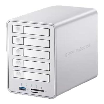 奥睿科全闪硬盘柜磁盘阵列柜2.5寸SSD多盘位M2NVMe固态硬盘外接盒