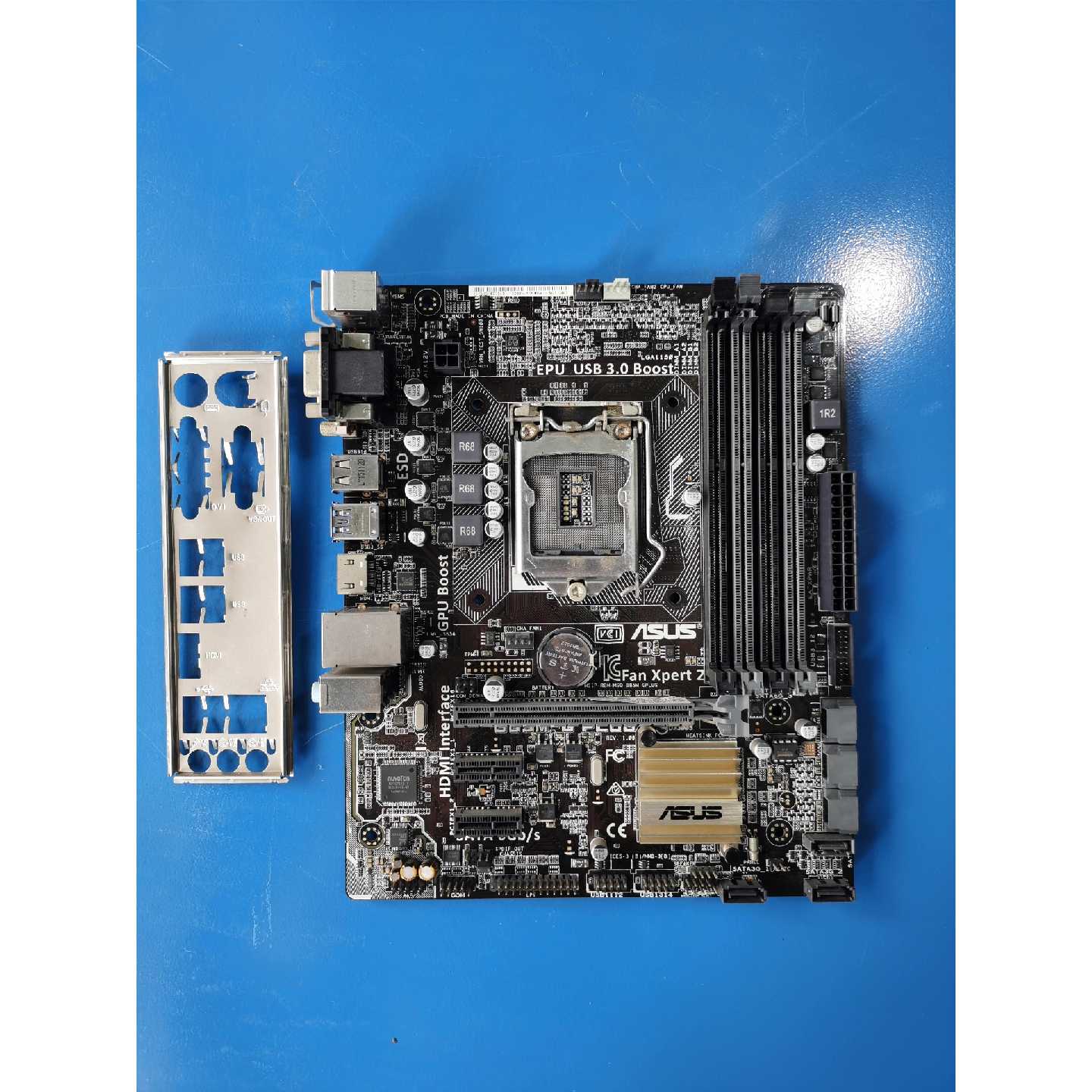 议价原装拆机主板AsusB85MGPLUS1150维修