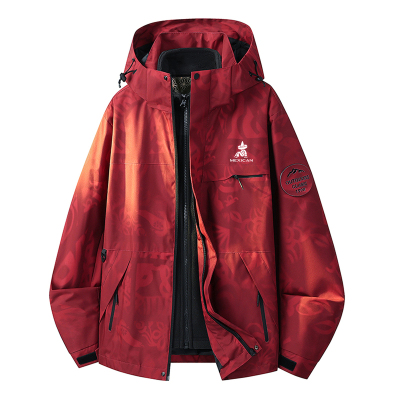 稻草人冲锋衣外套女三合一登山服
