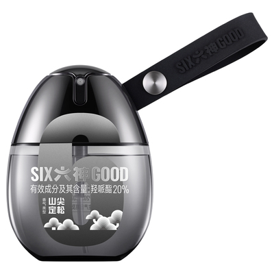 【限定新品】六神黑金蛋驱蚊液山尖定松喷雾花露水香水户外礼盒