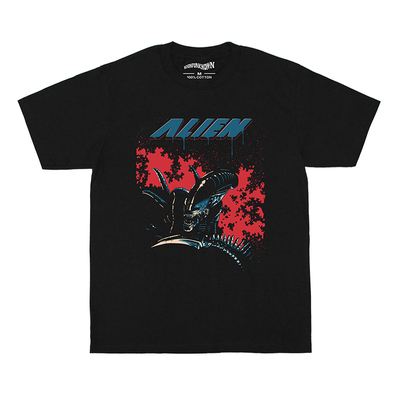 异形Alien恐怖电影圆领短袖T恤