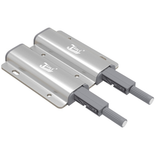 嘉奕免打孔衣柜门反弹器按压式弹门自动回弹免拉手抽屉弹跳按弹器