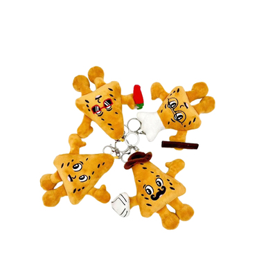 新款超萌Cava Pita Chips薯片毛绒玩偶Peter Chip钥匙扣背包挂件