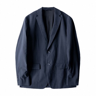 JSSD HOMME 春秋季新款男士便西泡泡纱西服商务休闲西装外套男款
