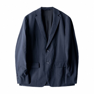 JSSDHOMME泡泡纱便服休闲西装