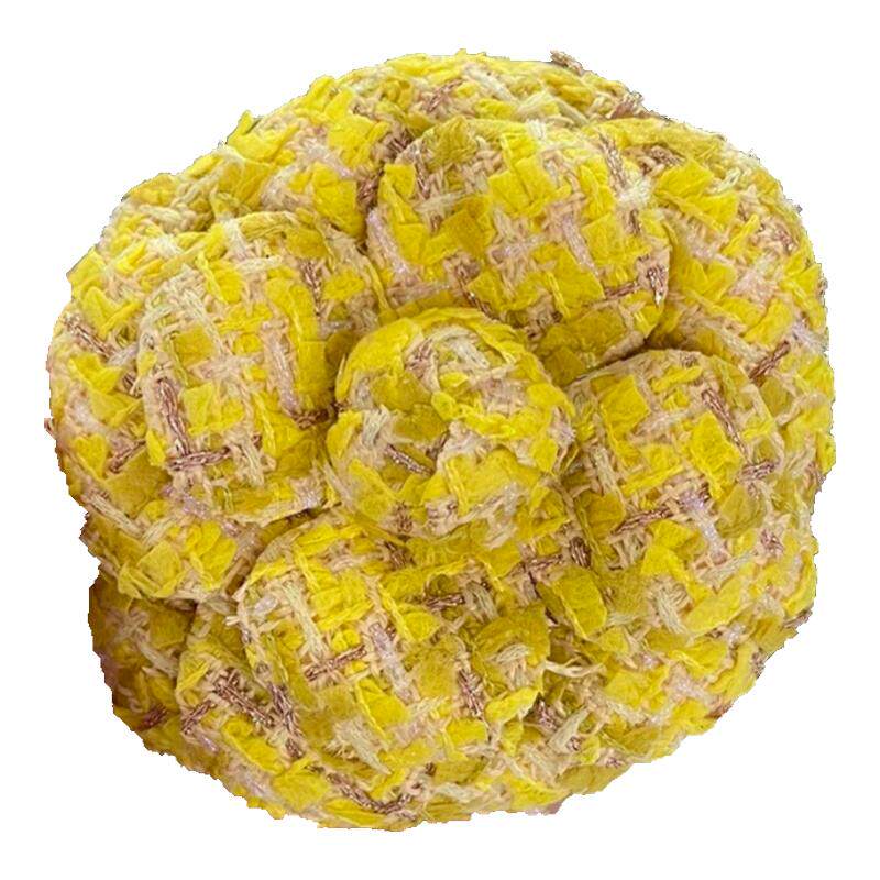 全8cm大高端DIY尼布饰品山茶花