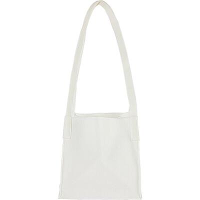 LESS休闲简约大容量编制单肩包