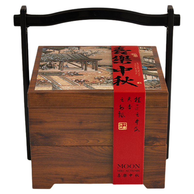 2025新款国风8粒中秋月饼礼盒