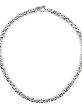 男女钛钢珍珠链不掉色链条百搭