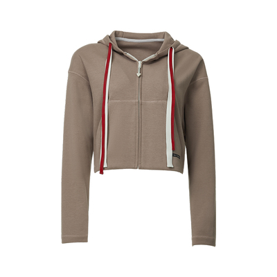 SKYHAND连帽卫衣女25春秋新款休闲宽松开衫上衣连帽运动卫衣外套