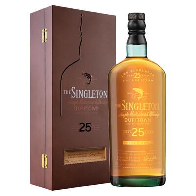 苏格登25年700ml单一麦芽威士忌