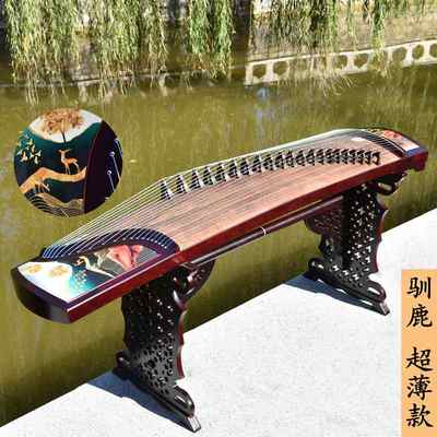 厂家批发古筝 薄款初学练习专业演奏考级10级古筝可收藏弹拨乐器