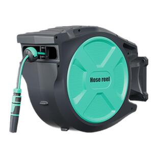 自动回收水管 浇花水枪花园庭院洗车浇水神器喷头伸缩水管卷管器