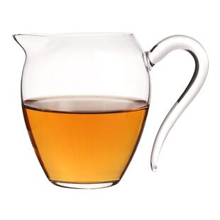 【高品质】高硼硅玻璃公道杯单个茶海茶具分茶器耐高温茶海茶道