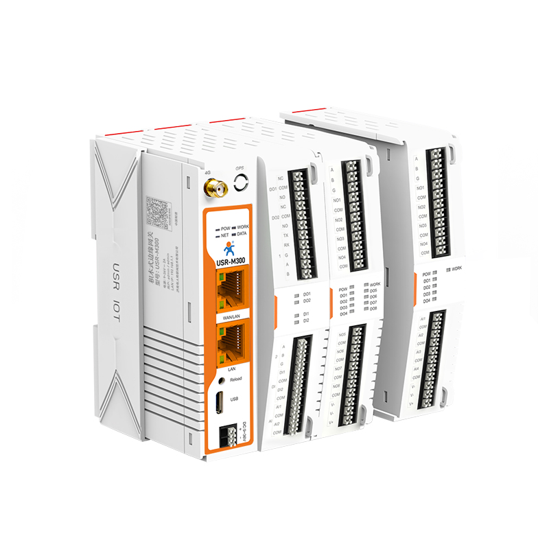 有人4G/5G边缘计算网关Bacnet远程IO模拟量modbus网络继电器M300