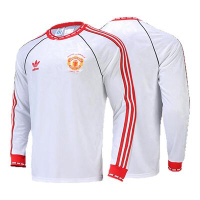 阿迪达斯红魔复刻91元年主场球服