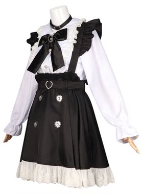 cos服雷系衬衫裙子亚文化套装