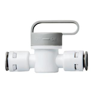 净水器纯水机配件2分开关快接球阀二分反冲洗球阀门接2分管食品级