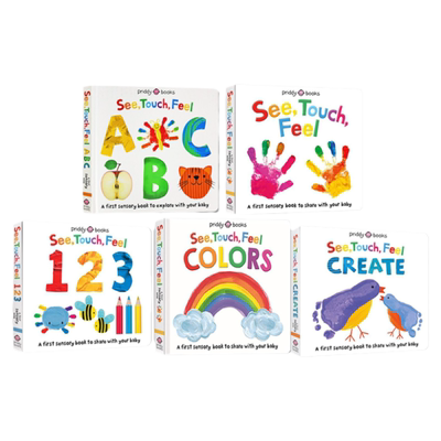 英文原版幼儿英语启蒙纸板图画书