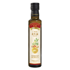 农畉一级压榨花生油浓香250ml