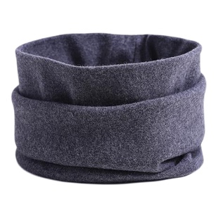 日本无印纯棉围脖冬季保暖脖套护颈脸防寒风骑行套头正品面罩男女