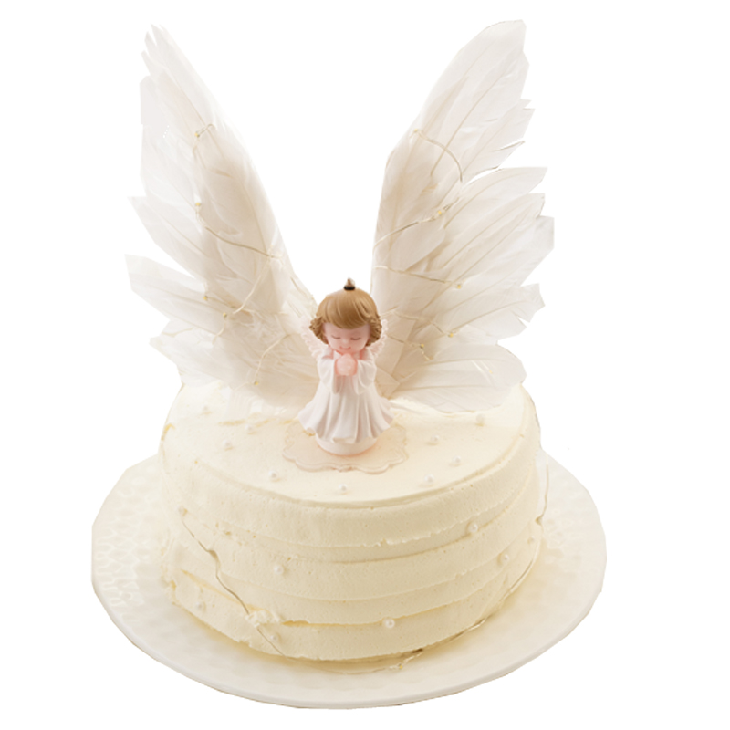 CCCAKE天使之翼稀奶油豆乳芒果鲜奶简约蛋糕送小孩女友北京同城