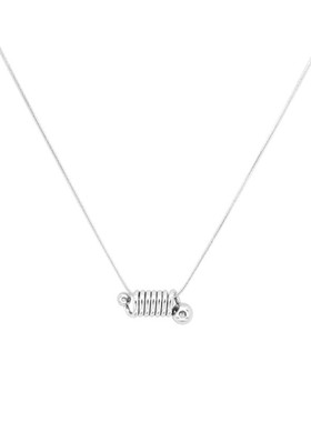 网红冷淡风项链吊坠钛钢情侣男女