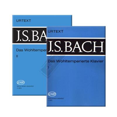 巴赫十二平均律集钢琴独奏净版