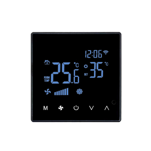 0-10V直流中央空调温控器红外7档面板WIFI二合一485涂鸦zigbee