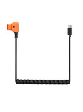 Type-C转D-TAP电源线快充PD3.0输入15V输出V口B型口电池供电相机供电线电池连接线适用于D-TAP转Type-C接口
