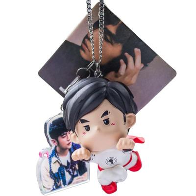 周杰伦超人不会飞创意汽车挂件