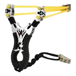 304不锈钢弹弓线切割玩具蛋弓器鹿角狼金刚牛弹工送皮筋泥丸套装