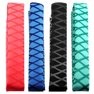 钓鱼竿管套热缩管防电绝缘握把套一体缠绕带花纹吸汗防滑手把套管