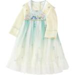 巴拉巴拉女童汉服连衣裙国风裙子春秋款宝宝古风公主襦裙儿童纱裙