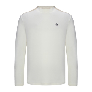 MUNSINGWEAR万星威高尔夫男士秋冬弹力半高领可外穿打底衫长袖T恤