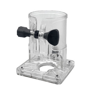 木工修边机罩配件修边机保护罩修整导座透明机罩配件大全直线导板