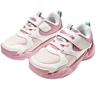 基诺浦机能鞋2025年冬季新款男女加绒学步鞋宝宝鞋3级保暖GW1810