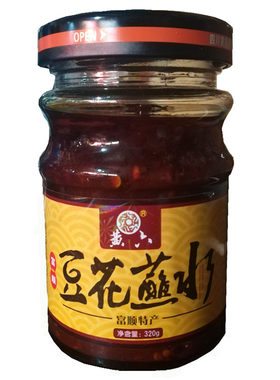 黄六豆花320g四川富顺特产麻辣