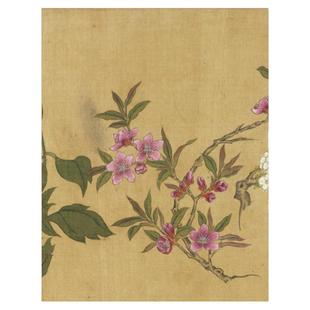 明 周之冕 百花图卷真迹复制品微喷国画花鸟画临摹画稿范本装饰画