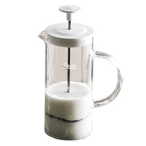 Bincoo玻璃法压壶手动打奶泡器