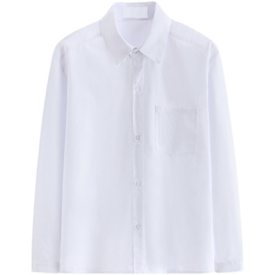 DK白衬衫学院风长百搭款毕业班