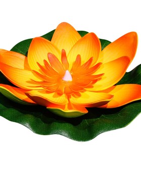 仿真荷花灯遇水我就亮灯