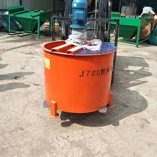 立式水泥砂浆搅拌机建筑工程JW型立式双层搅拌机二次灰浆搅拌桶