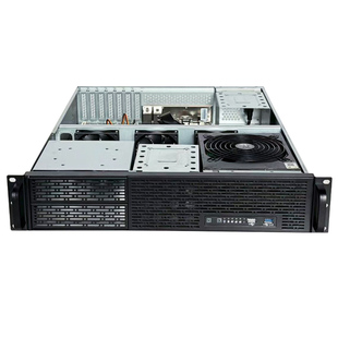 2U-Q2工控服务器机箱带光驱位650mm计算机录像监控机ATX/冗余电源